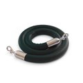 Montour Line Naugahyde Rope Green With SatinStainless Snap Ends 6ft.Cotton Core HDNH510Rope-60-GN-SE-SS